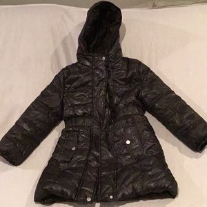 Pink platinum winter coat
